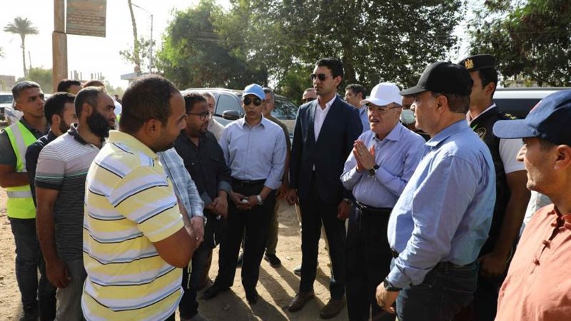 جولة محافظ المنيا