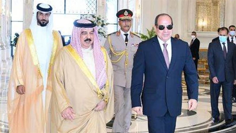 الرئيس السيسي يودع