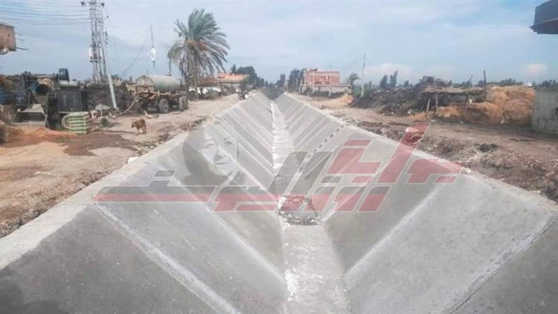 تبطين الترع