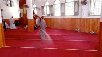 تعقيم 25 مسجدا وتحرير 11 محضرا متنوعا ضمن حملات النظافة بالمحلة
