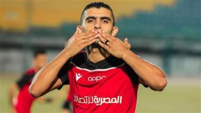 أحمد سمير يحرز الهدف الأول لطلائع الجيش أمام الأهلي