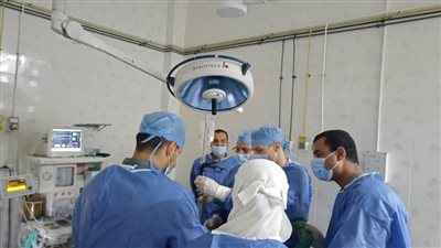 إجراء ١٠ عمليات في مناظير جراحة العظام بمستشفى أبو حمص بالبحيرة