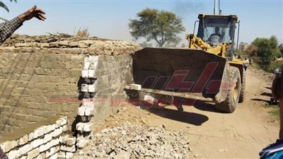 استمرار أعمال الموجة 20 لإزالة التعديات على أملاك الدولة