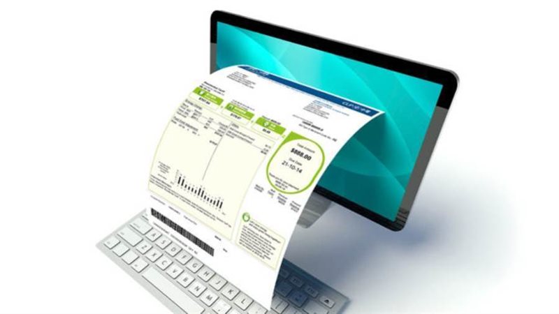 الفاتورة الإلكترونية