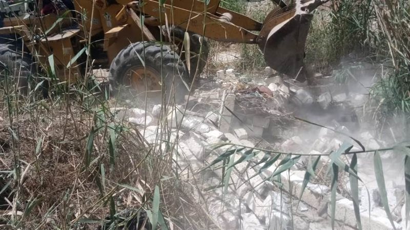 إزالة 76 حالة تعد