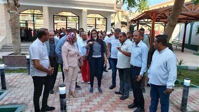 نائب محافظ البحيرة تتفقد مكتبة مصر العامة بالدلنجات