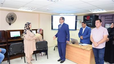 جامعة سوهاج تواصل فعاليات تدريب أعضاء هيئة التدريس على منصة ثينكي