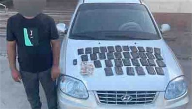 ضبط مخدر الحشيش بحوزة شخص بالقاهرة بقصد الاتجار