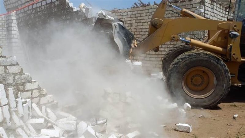 ازالة التعديات ببنى