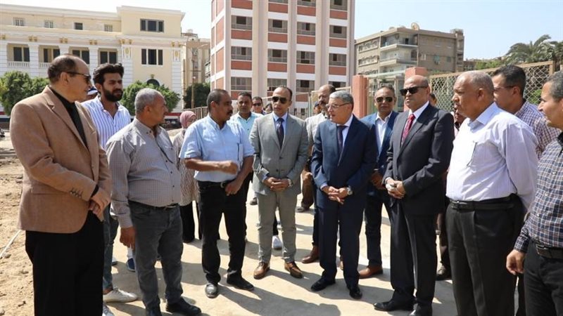 محافظ المنيا يتفقد