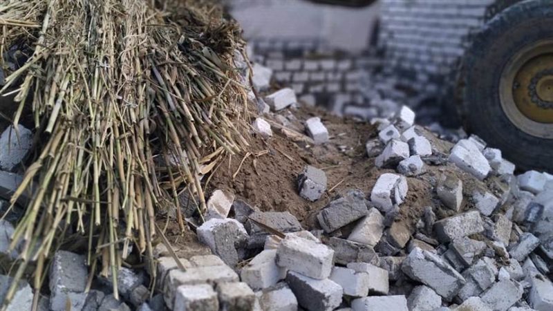 إزالة 102 حالة تعد