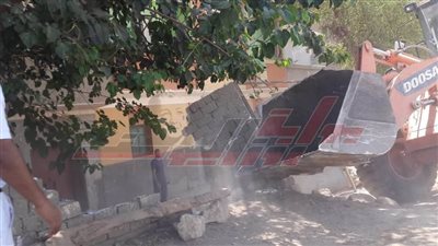 إزالة 244 حالة تعدٍ ضمن الموجة الـ 20 على مساحة 49 فدانًا بكفر الشيخ