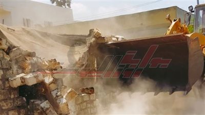 إزالة 260 حالة تعدٍ ضمن الموجة 20 بكفر الشيخ