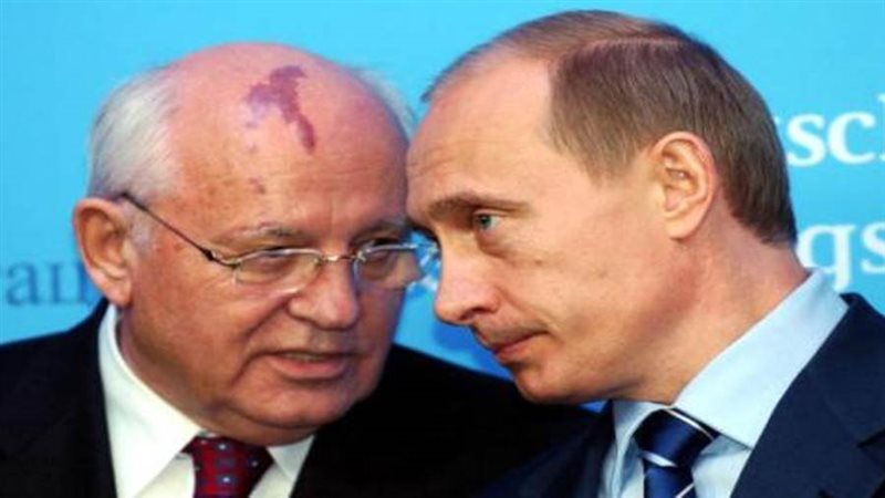 بوتين وجورباتشوف