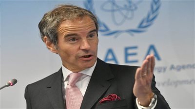 جروسي يغادر محطة زابوريجيا الأوكرانية بعد زيارة قصيرة