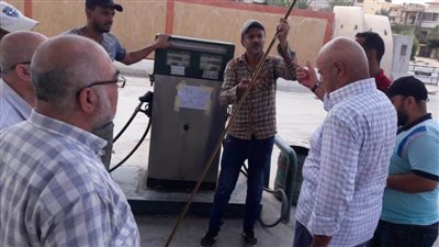 حملة تموينية على محطات الوقود بشمال سيناء