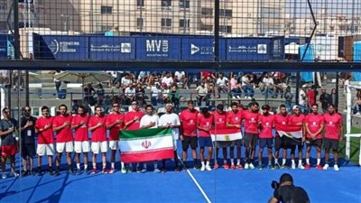 دعم جماهيري كبير لرجال مصر أمام إيران في نهائي تصفيات كأس العالم للبادل