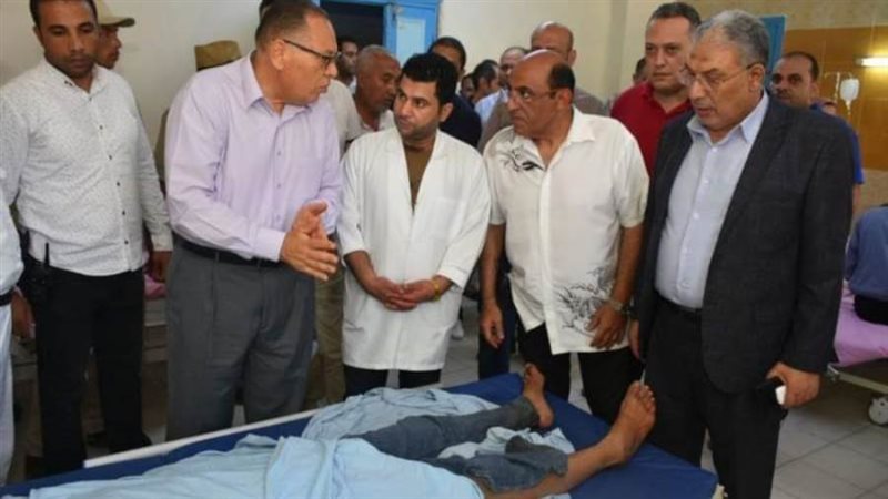 جانب من زيارة محافظ