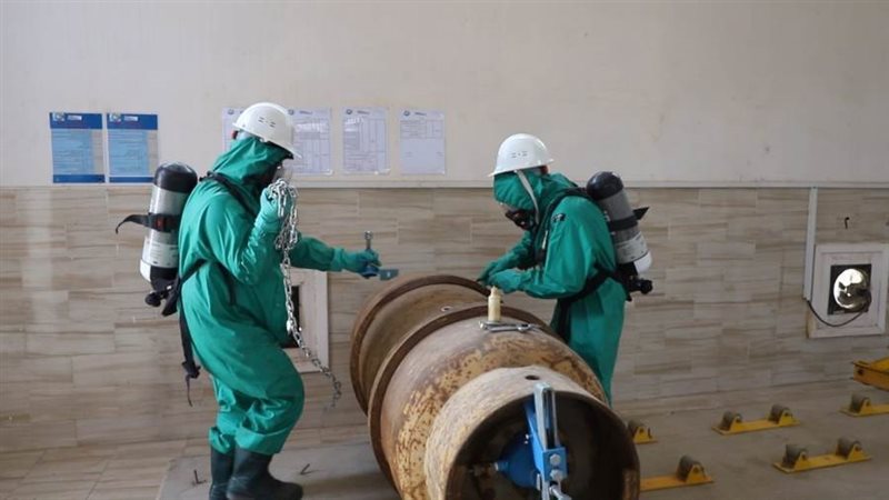 جانب من التدريب