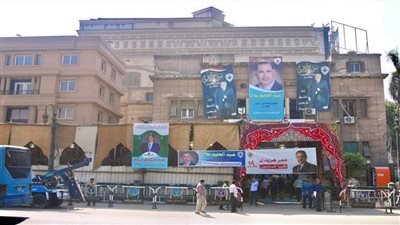 بالصور.. استمرار عمليات التصويت على مقعد نقيب المحامين