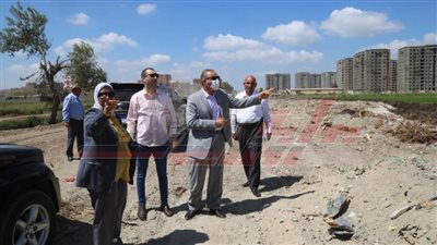 نور الدين: يتفقد أعمال توسعة الطرق وإنشاء محاور جديدة بكفر الشيخ