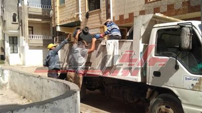 رؤساء المدن بكفر الشيخ يتابعون أعمال النظافة