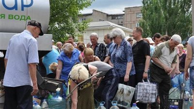 ألمانيا تقدم 199 مليون دولار مساعدات للنازحين في أوكرانيا