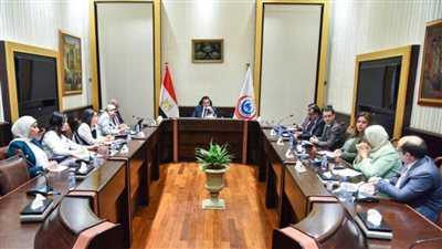 وزير الصحة يستقبل ممثل برنامج الأغذية العالمي بمصر لبحث مستقبل التعاون