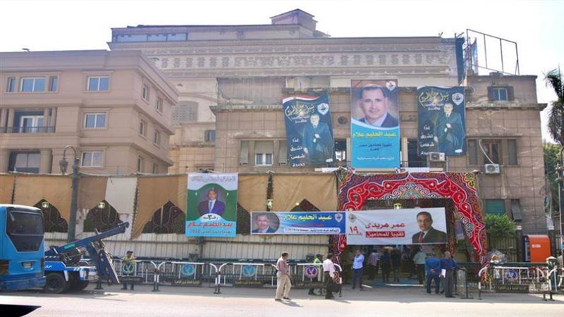 جانب من عمليات التصويت