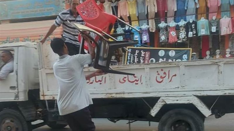 رفع الإشغالات والتعديات