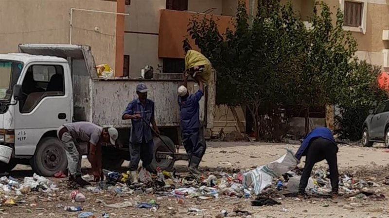 حملة نظافة بالعريش