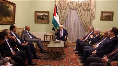 الرئيس الفلسطيني يستقبل أمين عام الجامعة العربية
