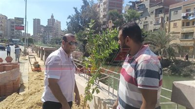 حملات نظافة وتجميل وزراعة الأشجار بكفر الشيخ 