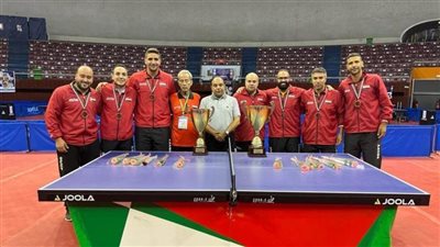 انطلاق منافسات الفردي في البطولة الإفريقية لتنس الطاولة