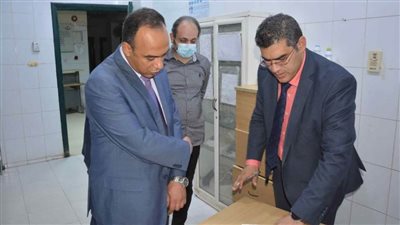 نائب محافظ المنيا إحالة الطاقم الطبي بـ