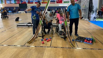 بعثة منتخب مصر للبوتشا تخضع للتصنيف الطبي في إيطاليا 