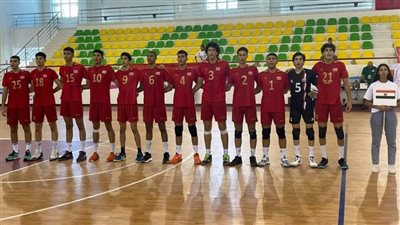 فراعنة الطائرة يتفوقون على السودان في الدور ربع النهائي في البطولة الإفريقية للناشئين