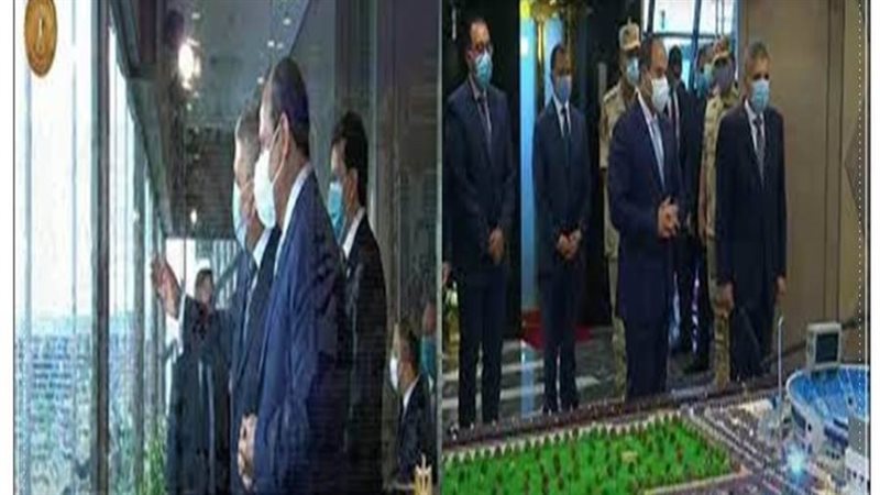 افتتاح الرئيس السيسي