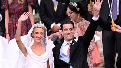 زفاف ملكي في بلجيكا لابنة شقيقة الملك فيليب