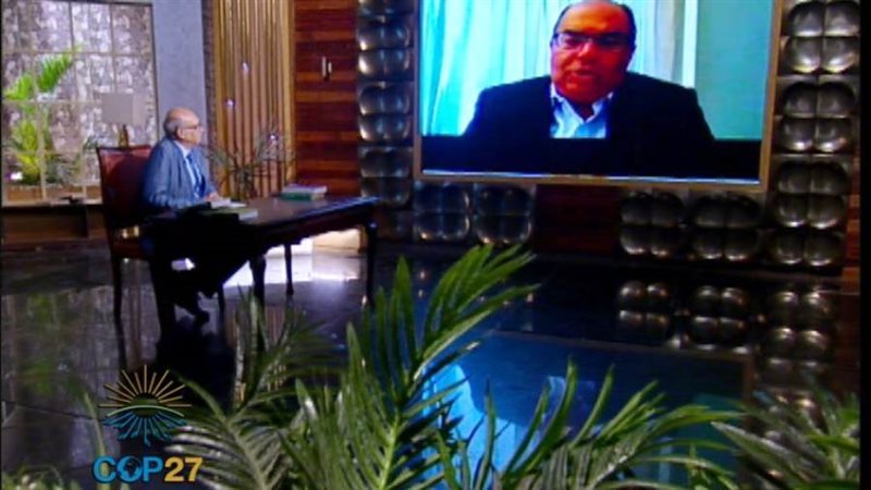 أثناء مشاركته ببرنامج