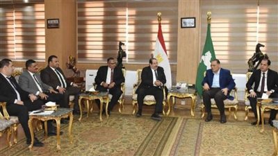 محافظ الشرقية يلتقي نقيب المحامين لبحث سبل التعاون بين النقابة والمحافظة 