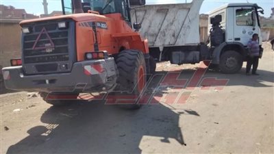 كفر الشيخ: ترفع 220 طن قمامة بالمراكز والمدن