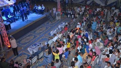 إقبال كبير من أبناء قرية بني زيد بوق على فعاليات 