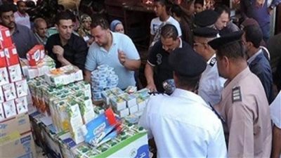  شرطة التموين تضبط 1639 قضية تموينية متنوعة من بينها قضايا حجب سلع غذائية