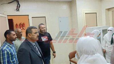 خداش يتفقد مقر وحدة الغسيل الكلوي الجديد بمطوبس في كفر الشيخ