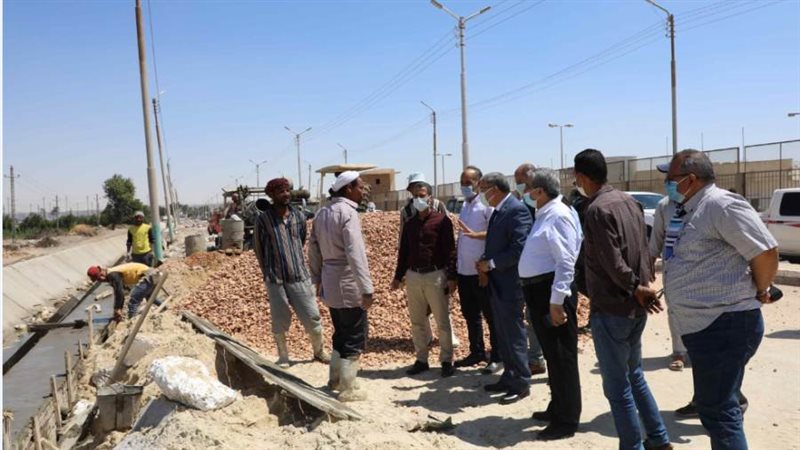 تبطين الترع