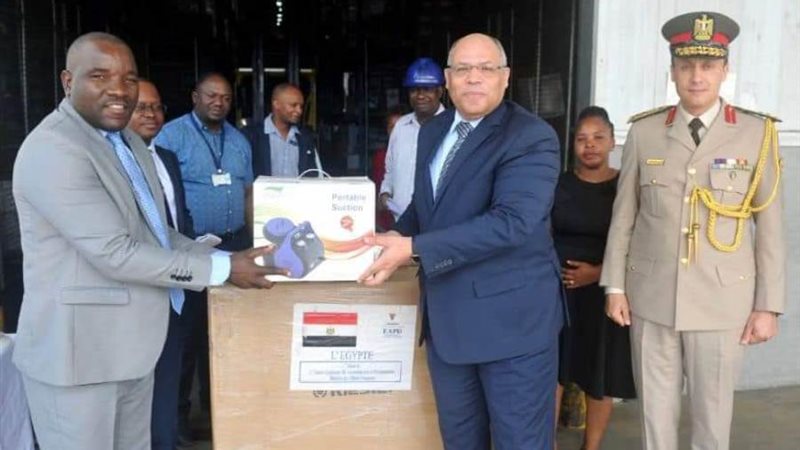 مساعدت طبية مصرية