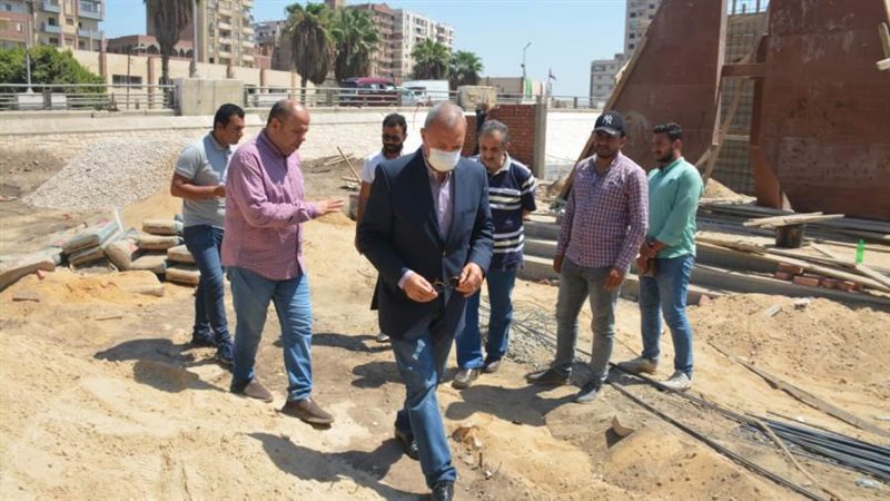 محافظ القليوبية يتفقد