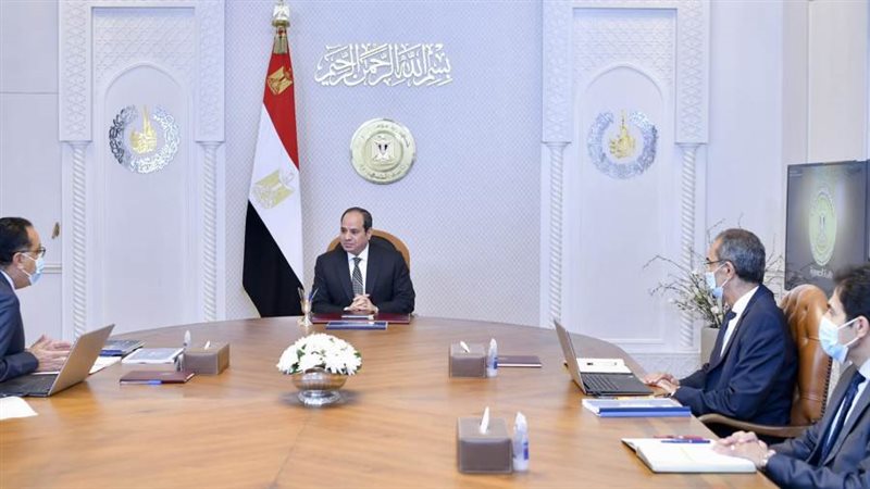 الرئيس السيسي خلال