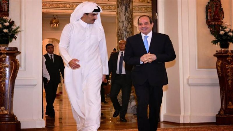 الرئيس السيسي وأمير